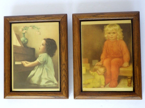 Vintage art prints ceramic - vintage,